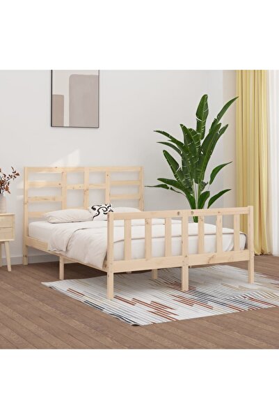 Concept Σκελετός κρεβατιού, 160x200 εκ., μασίφ ξύλο πεύκου