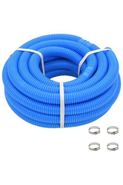 Concept Маркуч за басейн със скоби, син, 38 мм, 12 м