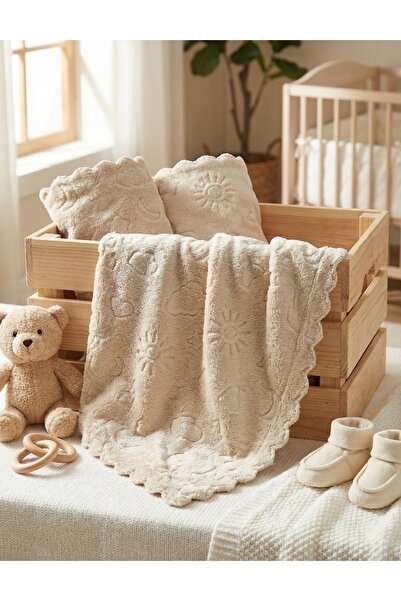 MiniKids Paturica cocolino cu cer instelat, bej