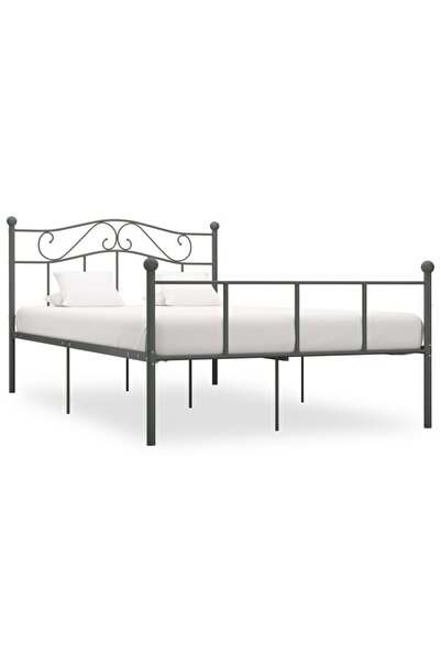 Concept Bed frame, gray, 160 x 200 cm, metal