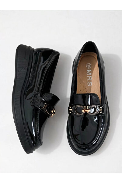 Zaira Черни кожа обувки за момиче Андреина #24630 - 36