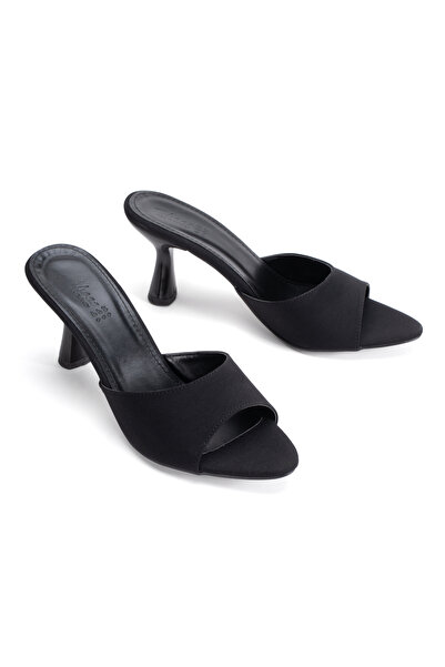 MFT AYAKKABI Women's Pointed Toe 7 cm Heels Slipper