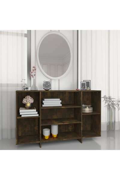 Concept Μπουφές, καπνιστή δρυς, 120x30x75 cm, μοριοσανίδα