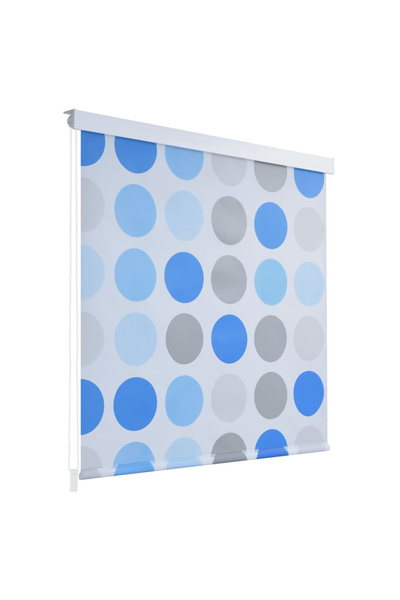 Concept Κουρτίνα ντους με ρολό 140x240 εκ. με σχέδιο κύκλους