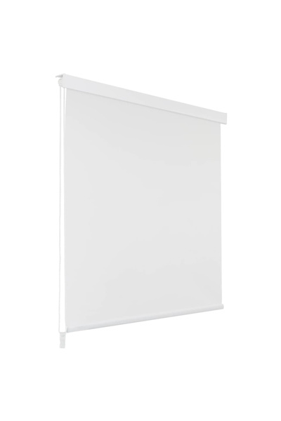 Concept Κουρτίνα ντους με ρολό 120x240 εκ. Λευκό