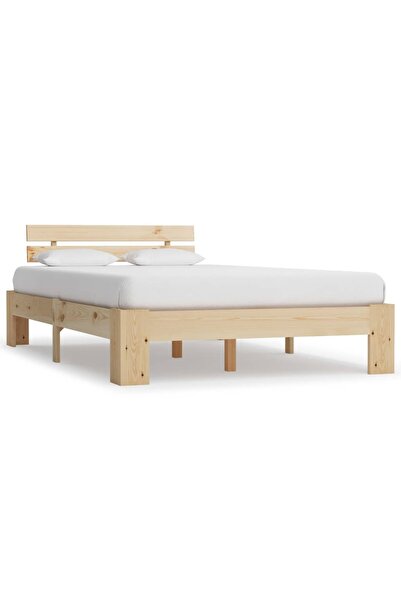 Concept Σκελετός κρεβατιού, 120 x 200 εκ., μασίφ ξύλο πεύκου