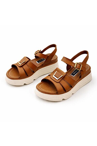 PATRON SHOES Women's Platform Sandals Orthopedic Sole Buckled Daily Comfortab...