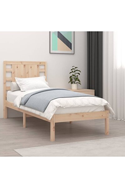 Concept Σκελετός Μονό κρεβατιού 3FT, 90x190 cm, μασίφ ξύλο