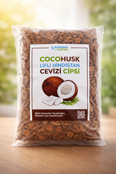 Arkhelais Hindistan Cevizi Cipsi - CocoHusk - Orkide & Saksı Bitkileri İçin K...