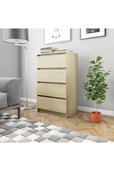 Concept Servantă, stejar sonoma, 60x35x98,5 cm, lemn compozit