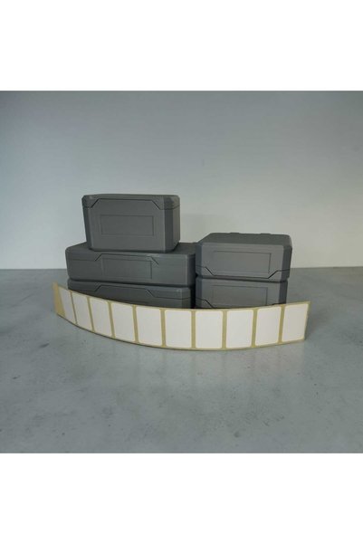 3D Layshop 6-Piece Mixed Set: Organizer Storage Box with Lid - Screw, Hobby, and Multi-Purpose Drawer Organizer