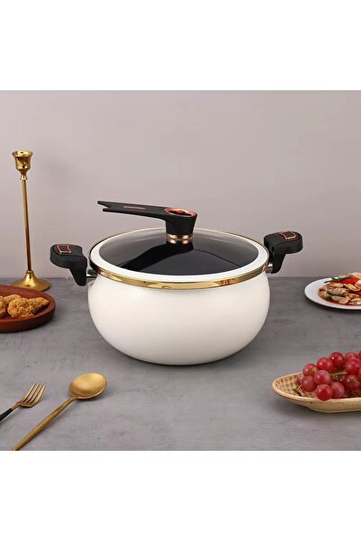 YESMAX Soup Pot, Non-Stick Cooker, Suitable for Induction Cooktops and Gas St...