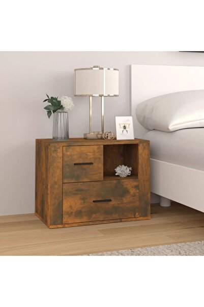 Concept Noptieră, stejar fumuriu, 60x36x45 cm, lemn compozit