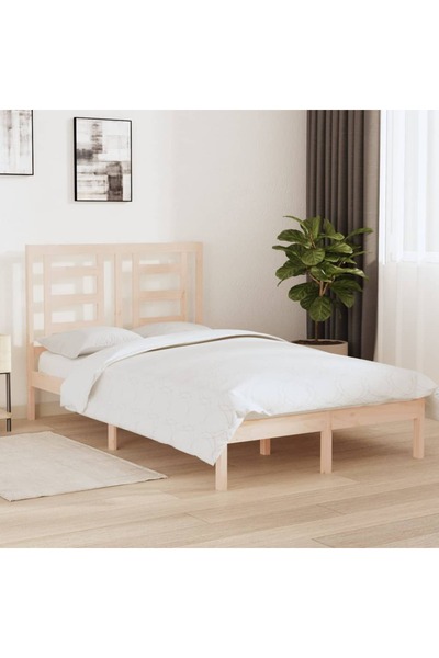 Concept Cadru de pat, 120x200 cm, lemn masiv de pin