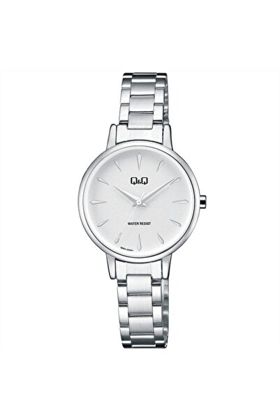 Q&Q Watch Q56A-003PY, silver, 32mm case, ab dial, steel bracelet