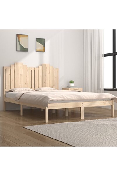 Concept Σκελετός κρεβατιού, 140x190 εκ., μασίφ ξύλο πεύκου