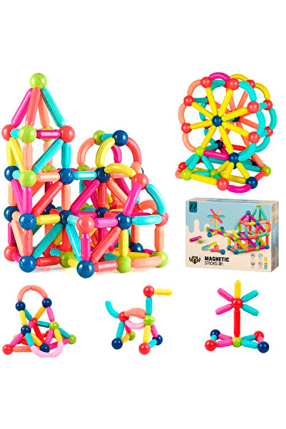OEM 3D Magnetic Building Toy Set, Interactive, Educational and Creative, Deve...