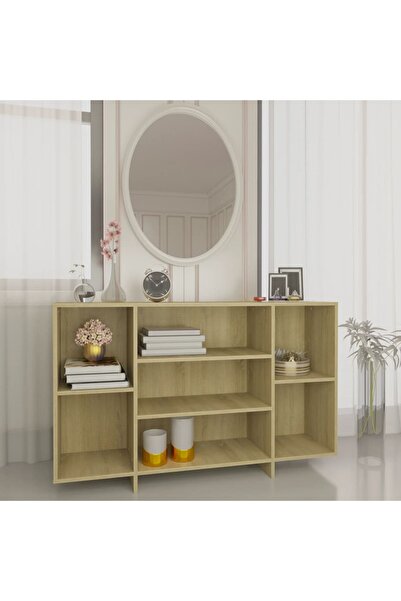 Concept Μπουφές, δρυς sonoma, 120x30x75 cm, μοριοσανίδα