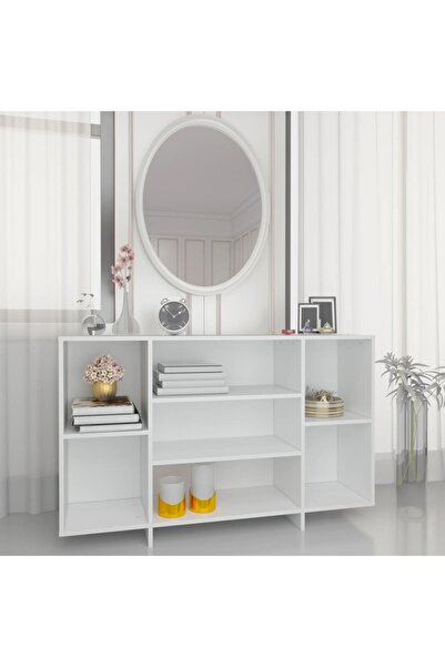 Concept Sideboard, white, 120x30x75 cm, chipboard