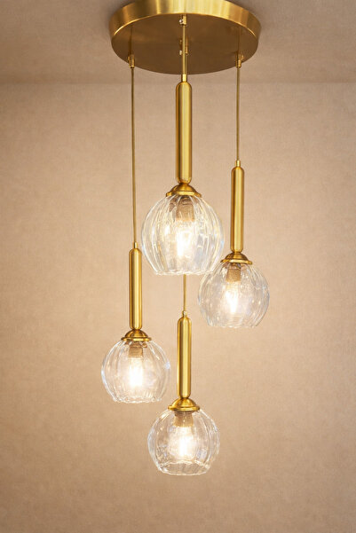 MINIMAL ETICARET VE BILGI TEKNOLOJILERI Golden Ball Golden QUAD Transparent C...