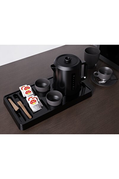 NİLDİZAYN Sunum Tepsisi otel Tipi Kettle Altlığı Profesyönel Ikram Tepsisi