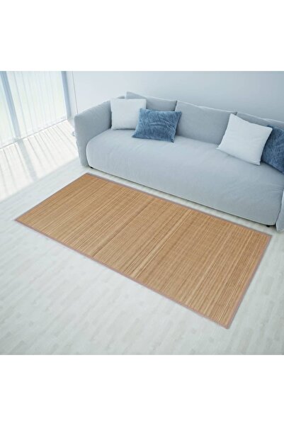 Concept Covor dreptunghiular din bambus 80 x 200 cm, Maro
