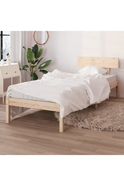 Concept Σκελετός κρεβατιού, 90x200 εκ., μασίφ ξύλο πεύκου