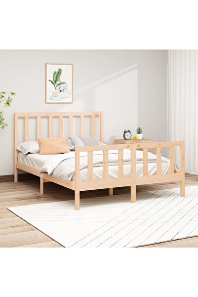 Concept Σκελετός κρεβατιού, 120x200 εκ., μασίφ ξύλο πεύκου