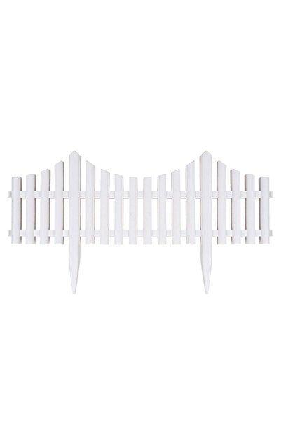 OEM Gardulet Alb din Plastic cu Model 60.5x32.5cm - 4buc