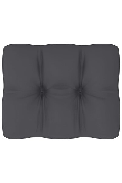 Concept Διακοσμητικό μαξιλάρι από παλέτα, ανθρακί, 50 x 40 x 10 εκ.