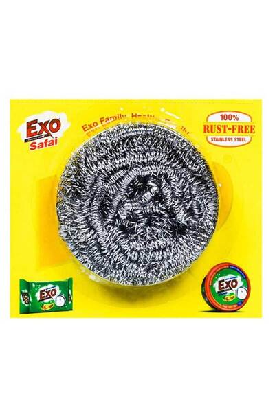 Exo Tough Metallic Stainless Steel Utensil Scrubber