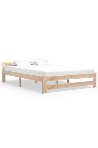 Concept Σκελετός κρεβατιού, 180 x 200 εκ., μασίφ ξύλο πεύκου