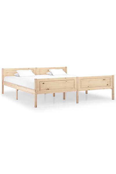 Concept Σκελετός κρεβατιού, 180x200 εκ., μασίφ ξύλο πεύκου