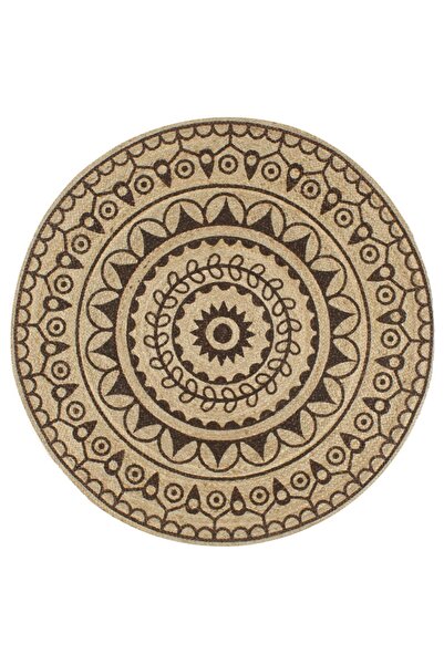 Concept Χειροποίητο Χαλί με Με τύπωμα , 150 εκ., Γιούτα