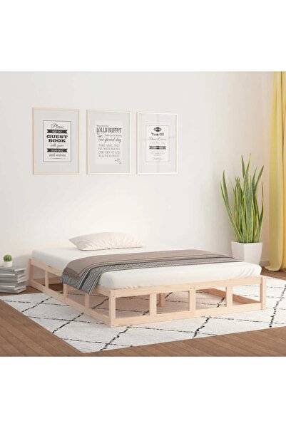 Concept Σκελετός κρεβατιού, 160x200 εκ., μασίφ ξύλο