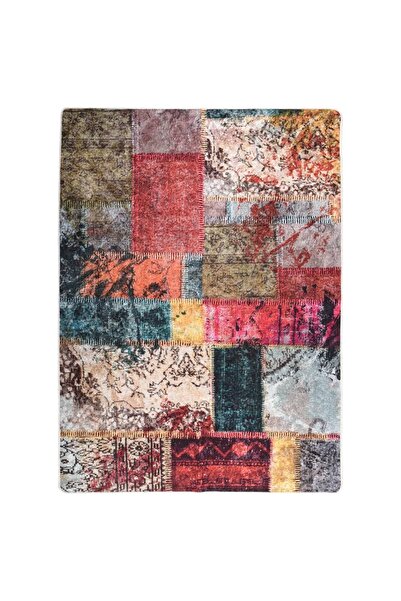 Concept Covor lavabil, mozaic multicolor, 120x180 cm, antiderapant