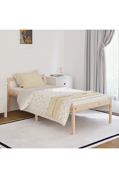 Concept Μονό κρεβάτι 3FT, 90x190 cm, μασίφ ξύλο πεύκου