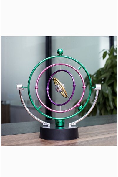 Wolawood Rotating Globe with Eternal Motion Magnet, Gift Object for Office Ho...