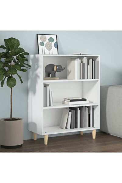 Concept Μπουφές, λευκό, 69,5x34x90 cm, επεξεργασμένο ξύλο