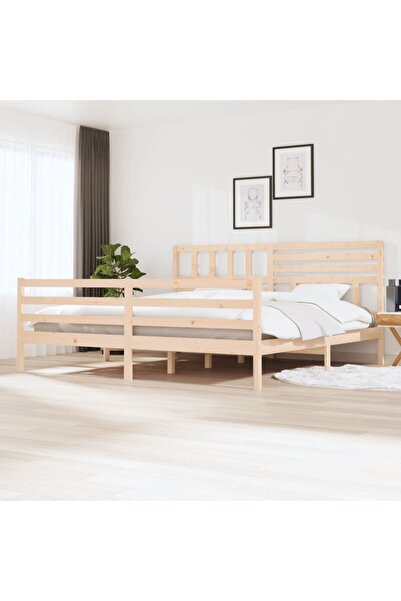 Concept Cadru de pat, 200x200 cm, lemn masiv