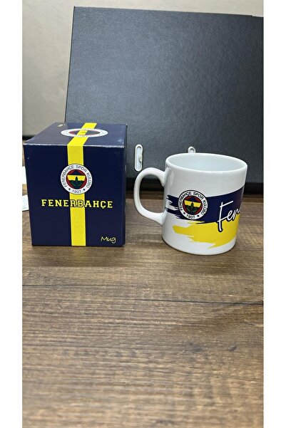 MGM Fenerbahçe Lisanslı Taraftar Seramik Kupa Sarı Lacivert