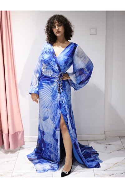 Angy Fashion Rochie „Val de Azur” Mărime: 44