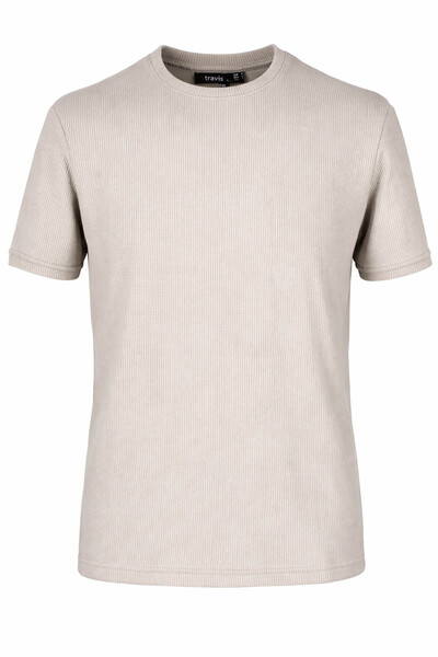 trender تي شيرت رجالي من وافل أو ياكا ستون 2709