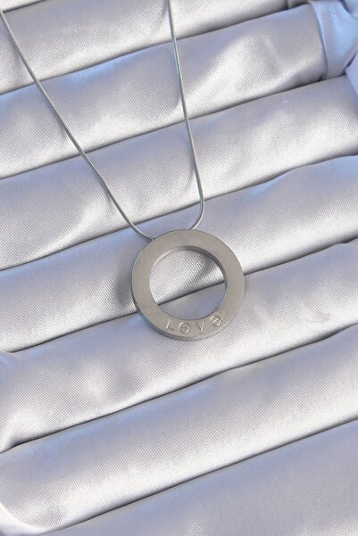 Inure Jewelry 316L الصلب الفضة اللون الزركون حجر نموذج قلادة