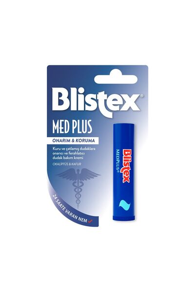 Blistex Medplus Stick Kuru ve Çatlamış Dudaklara Onarıcı ve Ferahlatıcı Dudak...