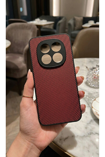 TechTrove Carbon Fiber D Textured Matte Navy Blue Premium Silicone Case Compa...