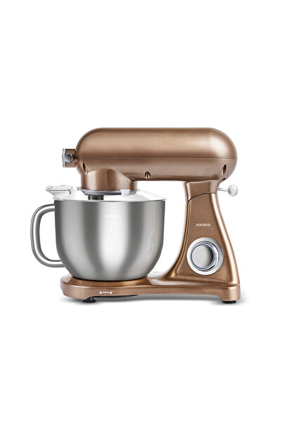 Karaca Powercast Chef Döküm Stand Mikser Mutfak Şefi Walnut Brown 1800W 6,2 Lt