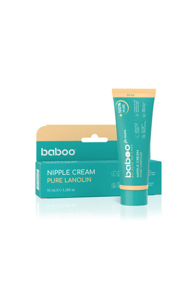 Baboo Cremă pentru mameloane cu lanolină pură 35 ml