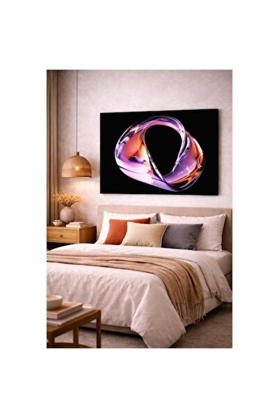 OEM Pictură modernă pe pânză, 40X60 cm, Buclă neon, Design premium pentru liv...