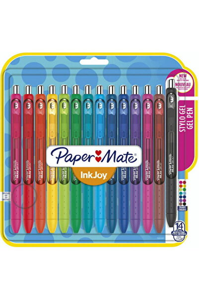 Paper-Mate Paper Mate Pix Gel 0.7mm Colorat cu cernealДѓ Multicolor 14buc M